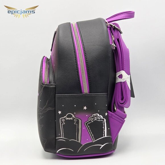 Loungefly Disney The Nightmare Before Christmas Zero Moon Doodle Mini Backpack main image 6